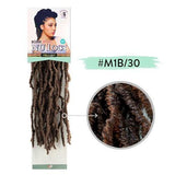 BOBBI BOSS AFRICAN ROOTS BRAID COLLECTION CROCHET NU LOCS 18"