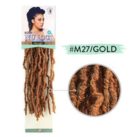 BOBBI BOSS AFRICAN ROOTS BRAID COLLECTION CROCHET NU LOCS 18"