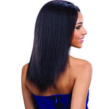 Saga Remy Human Hair Lace Front Wig Yaky Cap Lace 18" - 22"